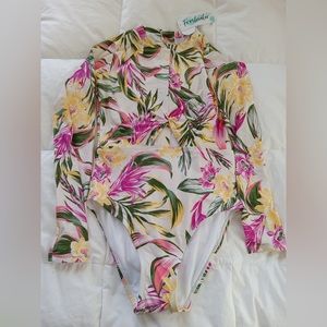 Freshwater 1-pc. swimsuit.